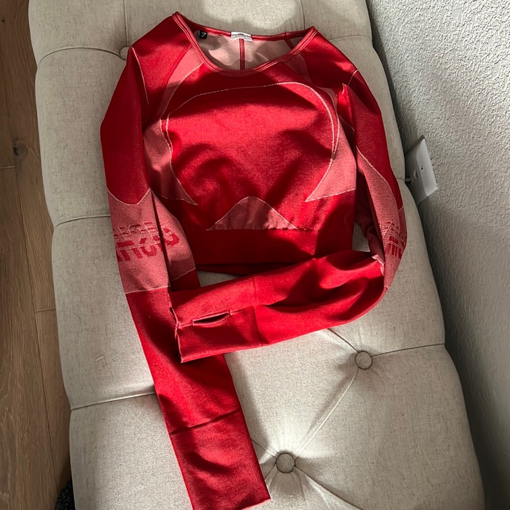 Gymshark turbo seamless crop top